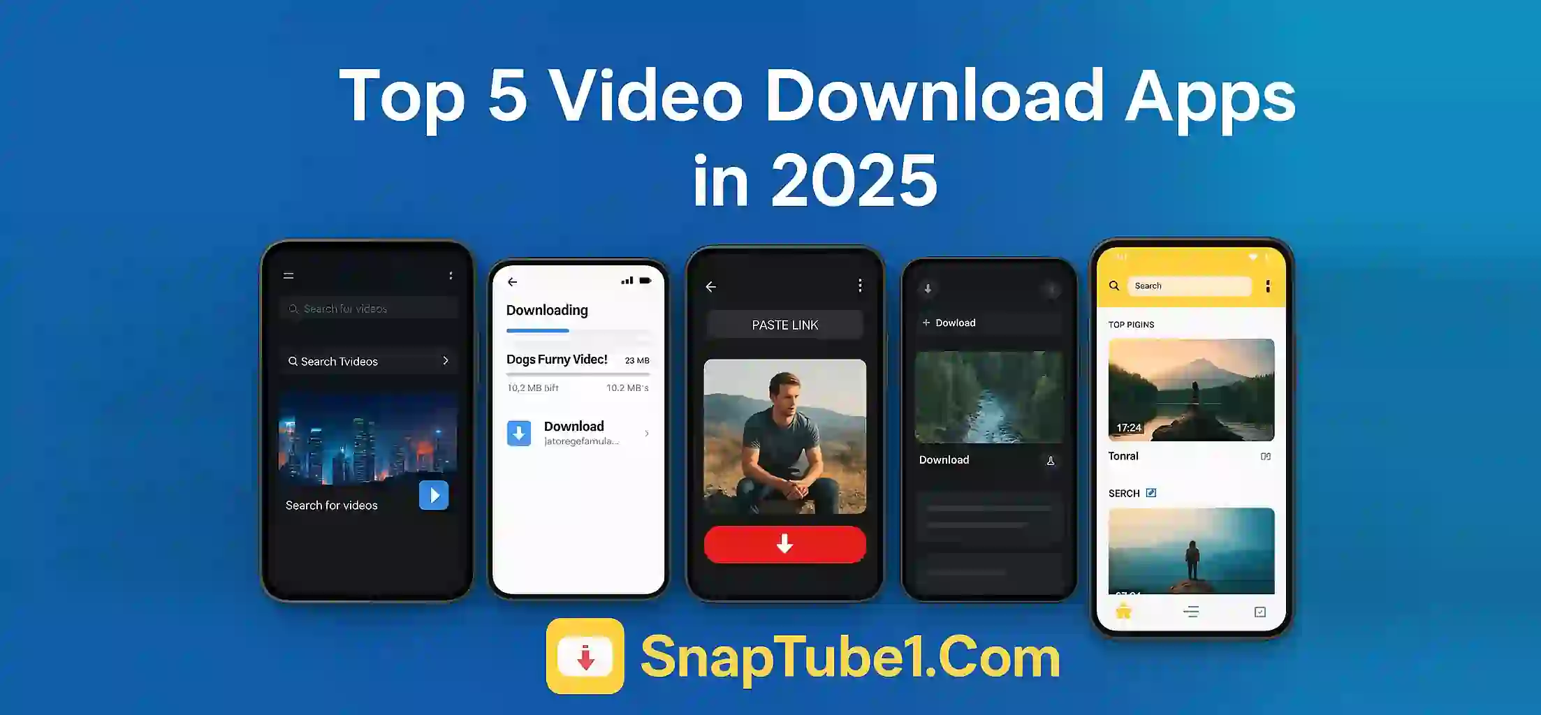 Top 5 Video Download Apps in 2025